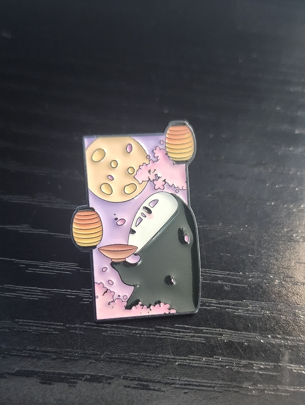 Studio Ghibli Spirited Away No-Face (Kaonashi) Enamel Pin